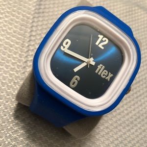 FLEX WATCH - ROYAL BLUE/NAVY BLUE